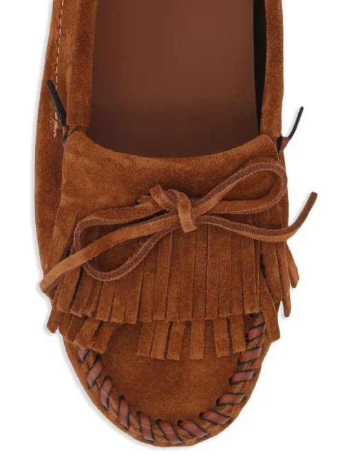 PARIS TEXAS Indiana moccasins in suede