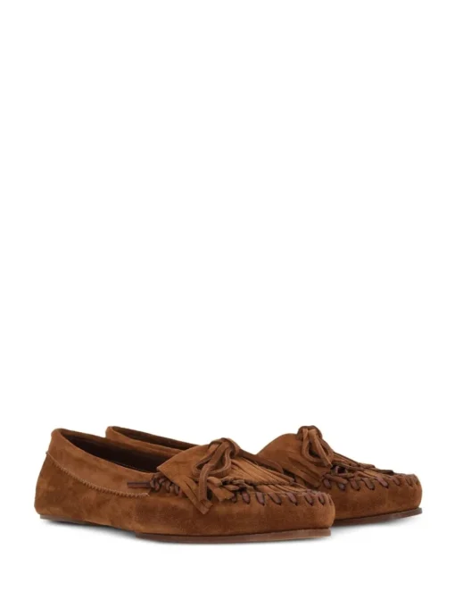 PARIS TEXAS Indiana moccasins in suede