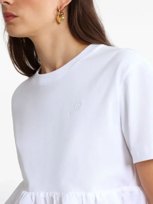 PATOU T-shirt with ruffles