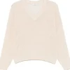 PESERICO - cotton top with sequin details