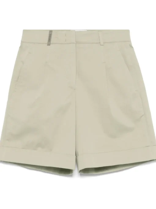 PESERICO Bermuda shorts with pleats