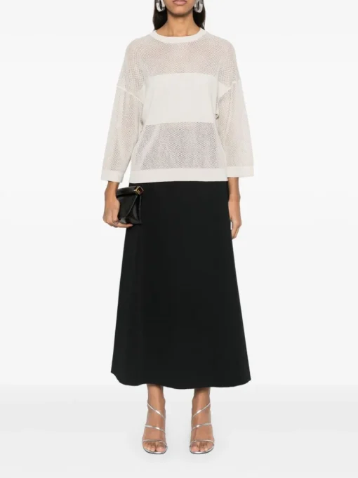 PESERICO Lamé sweater