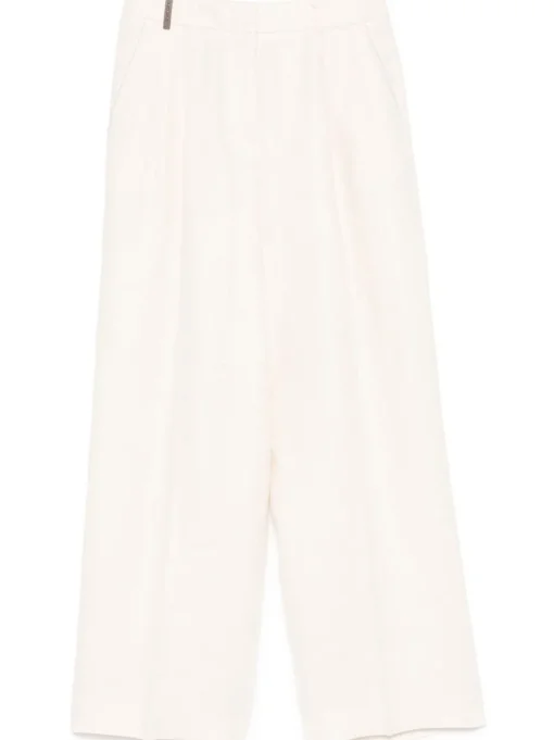 PESERICO Pleated trousers