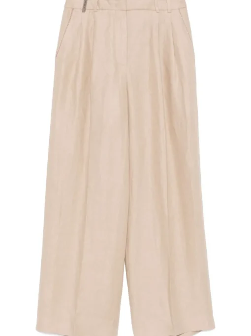 PESERICO Pleated trousers