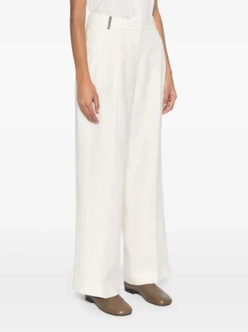 PESERICO Pleated trousers