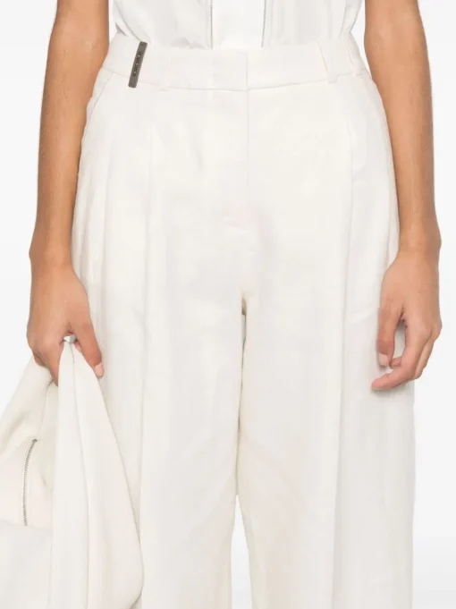 PESERICO Pleated trousers