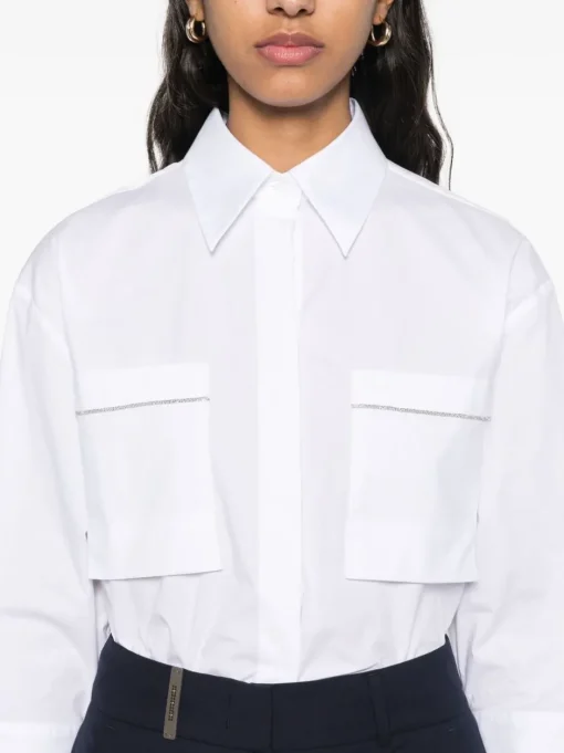 PESERICO Poplin shirt