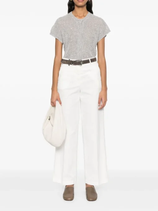 PESERICO Straight trousers