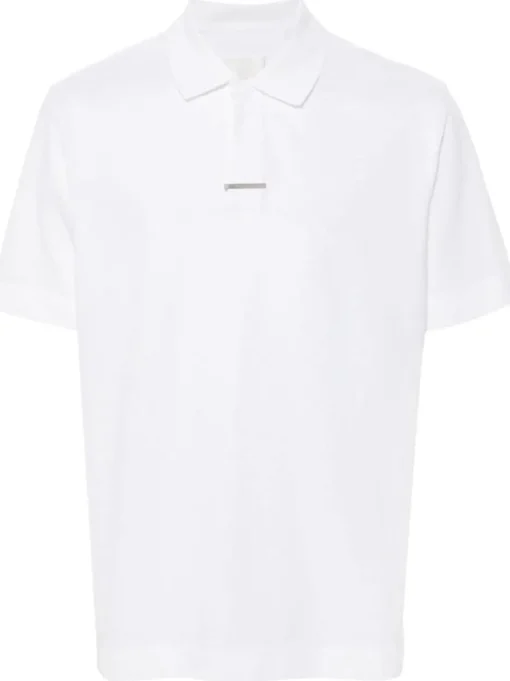 GIVENCHY Polo in cotone con G Clip