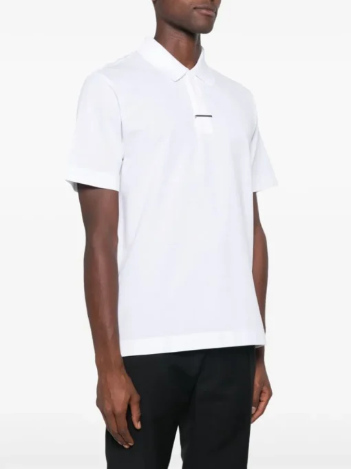 GIVENCHY Polo in cotone con G Clip