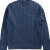 POLO RALPH LAUREN cable-knit jumper