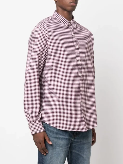 POLO RALPH LAUREN Camicia a quadri con ricamo