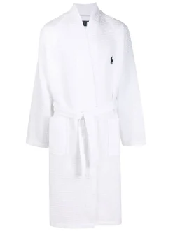 POLO RALPH LAUREN Dressing gown with Polo Pony motif