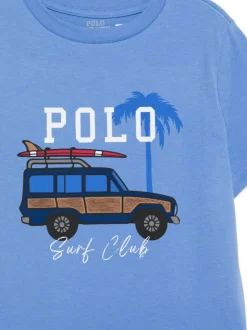 Kids/BOY POLO RALPH LAUREN KIDS Cotton T-shirt with print