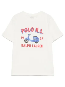 Kids/BOY POLO RALPH LAUREN KIDS Cotton T-shirt with print