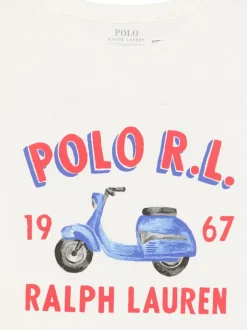 Kids/BOY POLO RALPH LAUREN KIDS Cotton T-shirt with print