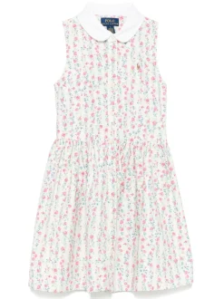 Kids POLO RALPH LAUREN KIDS dress with floral print