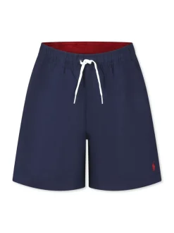 Kids/BOY POLO RALPH LAUREN KIDS Polo Pony swimsuit with embroidery