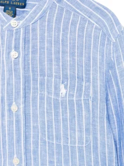 Kids/BOY POLO RALPH LAUREN KIDS striped linen shirt