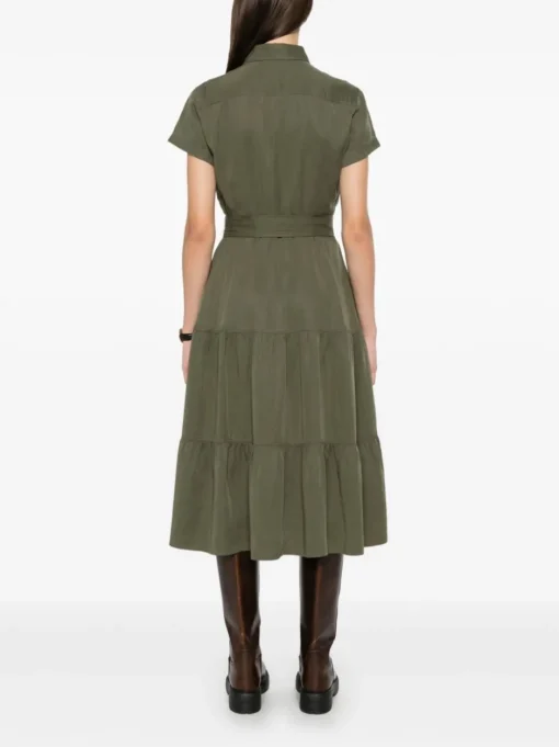 POLO RALPH LAUREN Midi dress with flounces