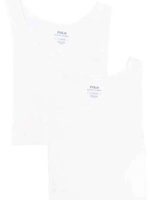 POLO RALPH LAUREN Set of 2 tank tops with embroidery