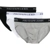 POLO RALPH LAUREN Set of three briefs with logo