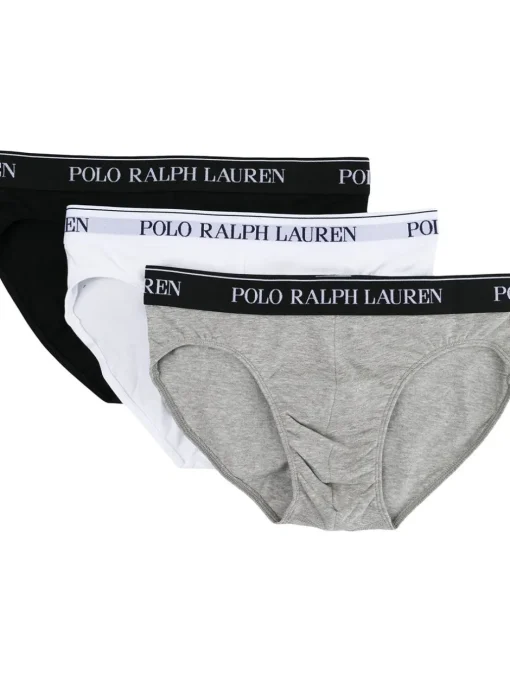 POLO RALPH LAUREN Set of three briefs with logo