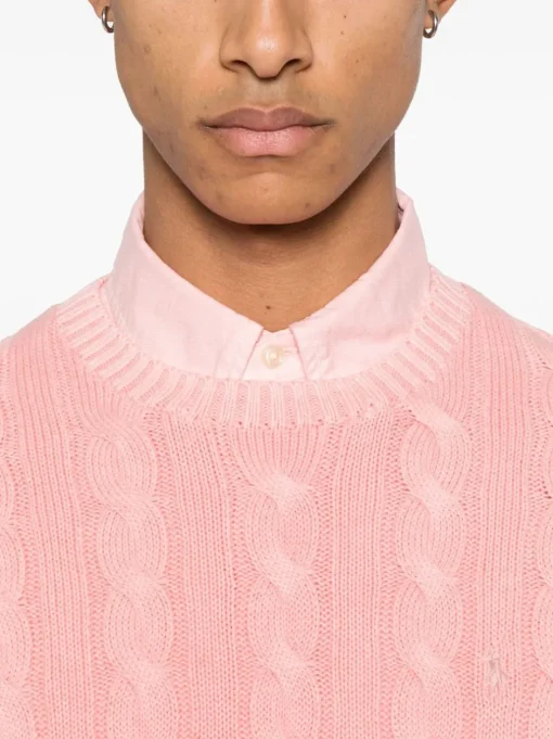 POLO RALPH LAUREN Sweater with woven workmanship