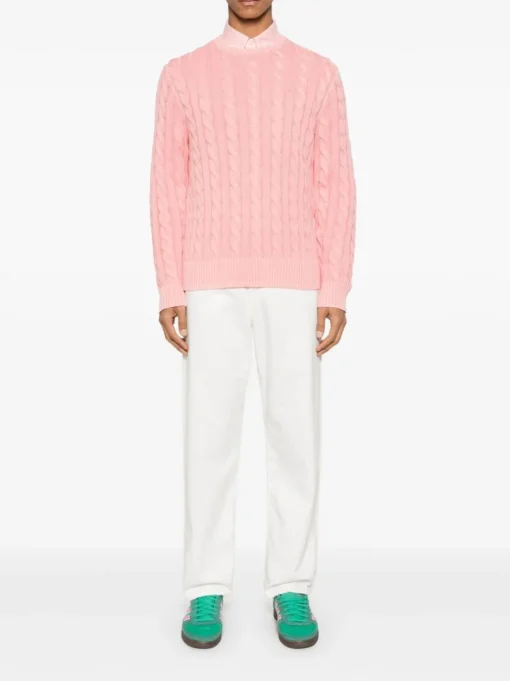 POLO RALPH LAUREN Sweater with woven workmanship