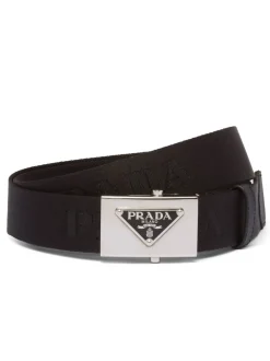 PRADA Belt with triangular buckle