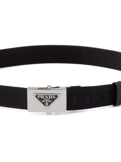 PRADA Belt with triangular buckle
