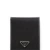 PRADA Bi-fold wallet with logo plaque