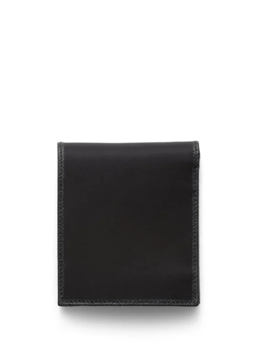 PRADA Bi-fold wallet with logo plaque