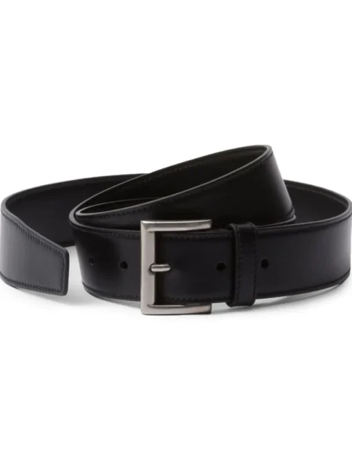 PRADA Cintura con logo inciso