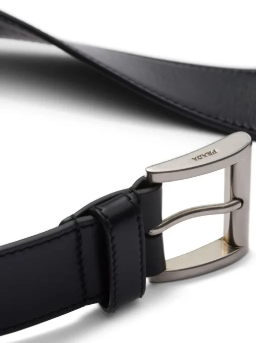 PRADA Cintura con logo inciso