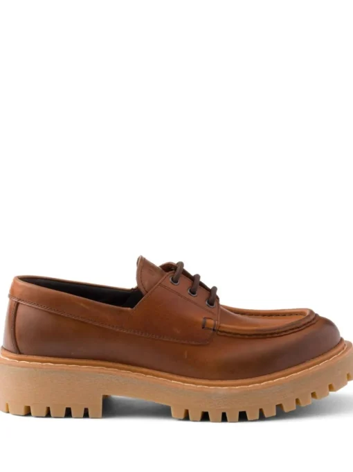 PRADA 45mm leather loafers
