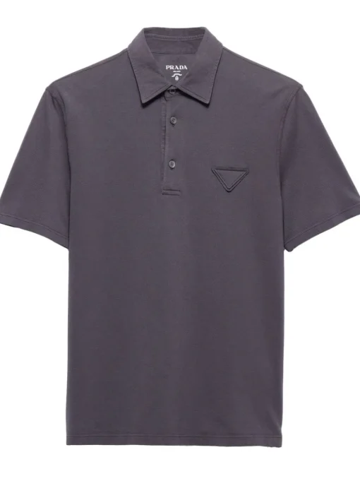 PRADA Piqué polo shirt