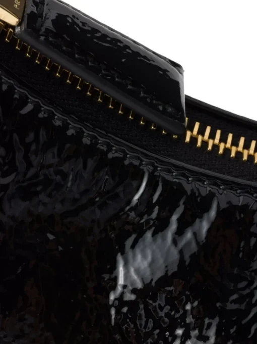 PRADA Arqué shoulder bag in naplak patent leather