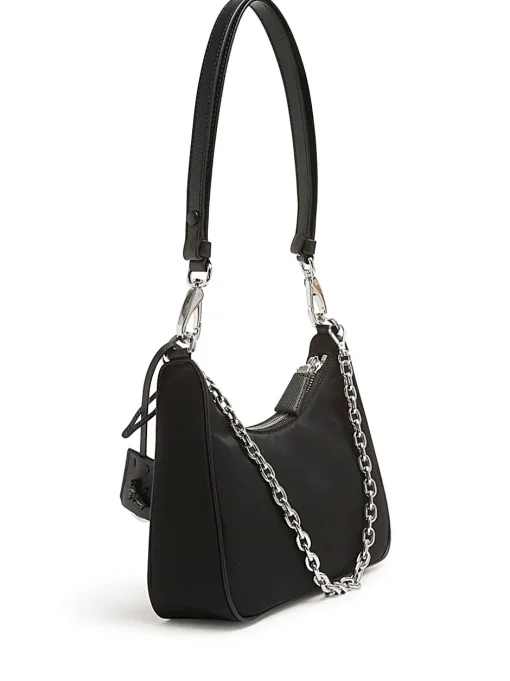 PRADA Re-Edition mini bag in Re-Nylon with embroidery