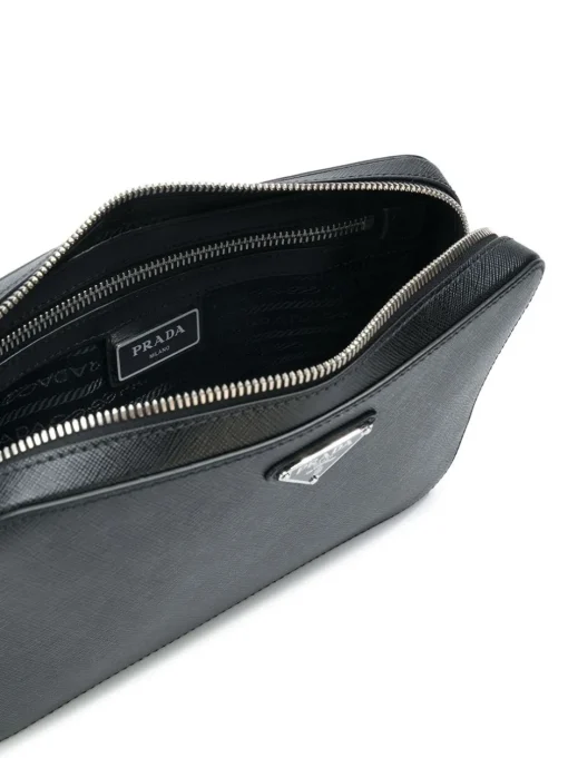 PRADA , Saffiano leather pouch