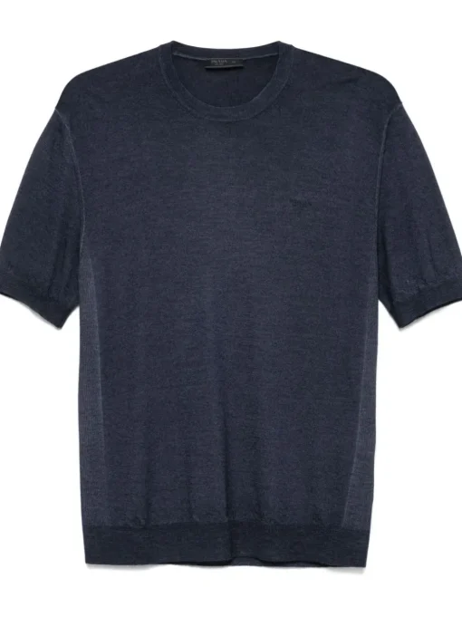 PRADA T-shirt with embroidered logo