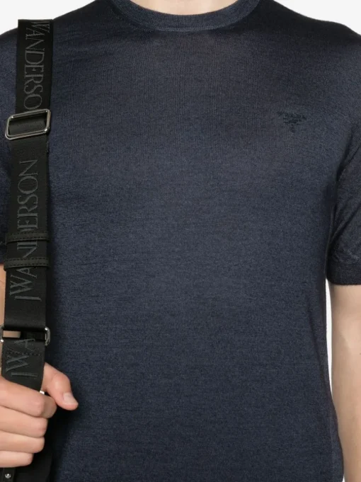 PRADA T-shirt with embroidered logo