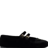 PRADA Velvet effect ballet flats