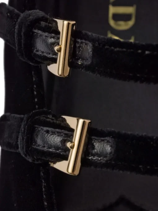PRADA Velvet effect ballet flats