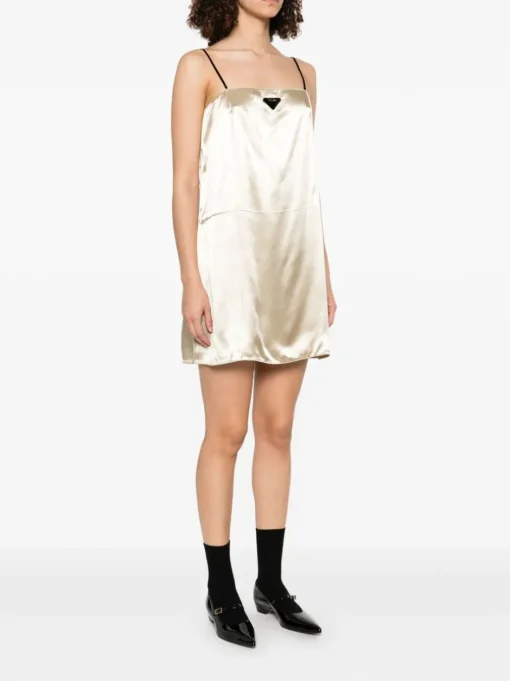 PRADA dress with triangle logo