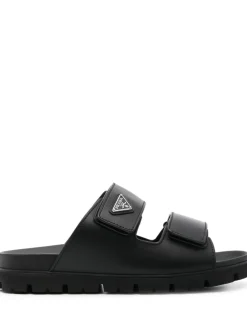 PRADA Leather sandals with straps