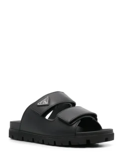 PRADA Leather sandals with straps