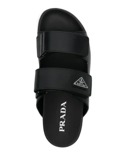 PRADA Leather sandals with straps