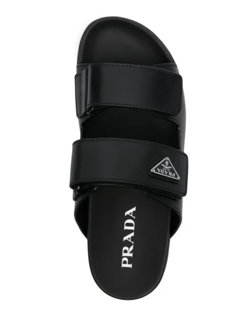 PRADA Leather sandals with straps