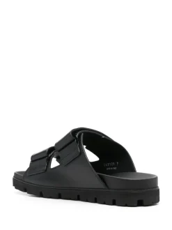 PRADA Leather sandals with straps